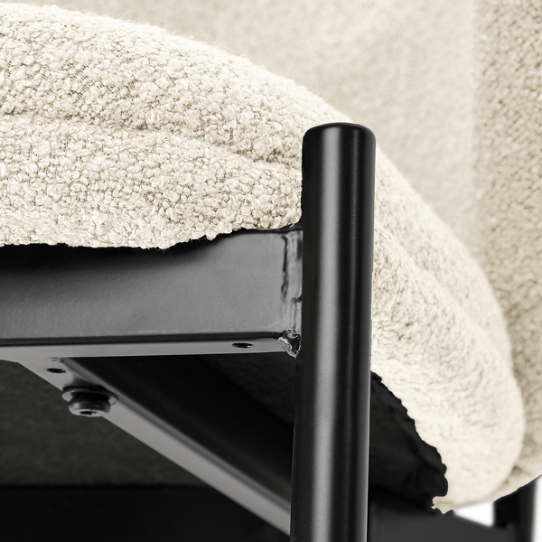 Polsterstuhl BANNEKER 2er-Set - Creme