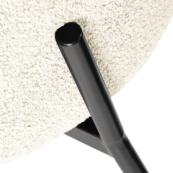 Polsterstuhl BANNEKER 2er-Set - Creme