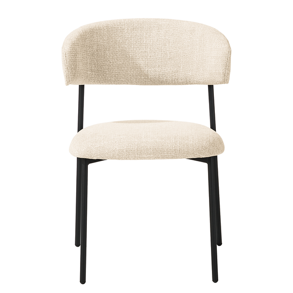 Polsterstuhl Podington 2er-Set - Creme