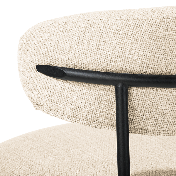 Polsterstuhl Podington 2er-Set - Creme