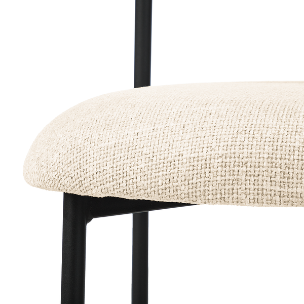 Polsterstuhl Podington 2er-Set - Creme