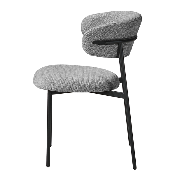 Polsterstuhl Podington 2er-Set - Grau