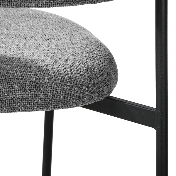 Polsterstuhl Podington 2er-Set - Grau