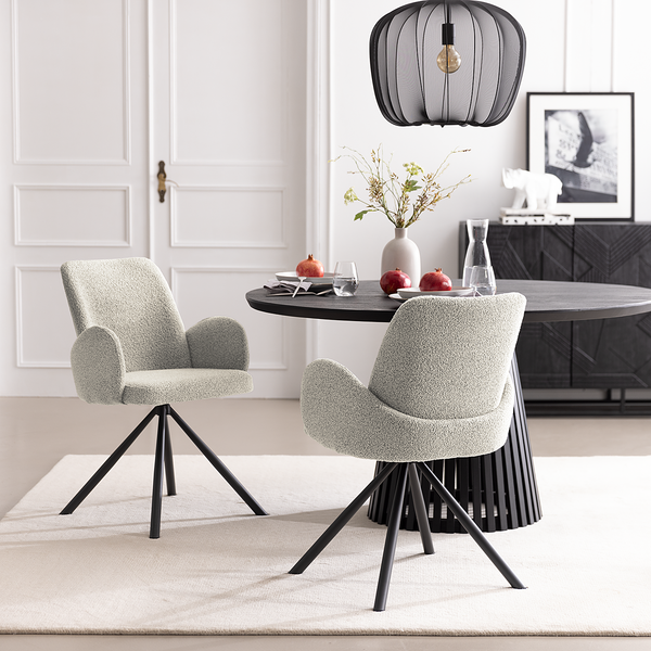 Polsterstuhl Hillesley - Beige