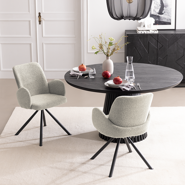 Polsterstuhl Hillesley - Beige