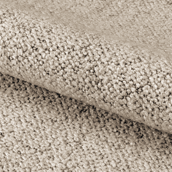 Armlehnenstuhl TILLY - Bouclé Stoff Moena: Beige - Einzelstuhl