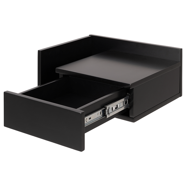 Hänge-Nachtkommode Tydol - Schwarz