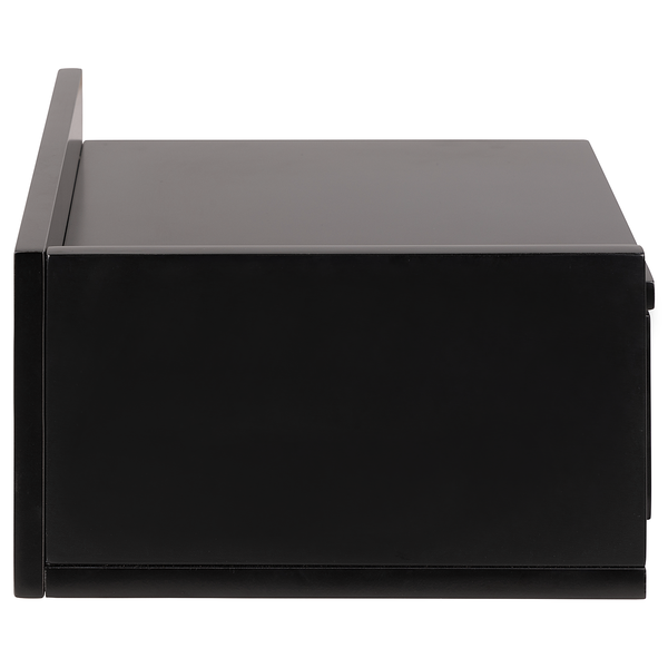 Hänge-Nachtkommode Tydol - Schwarz