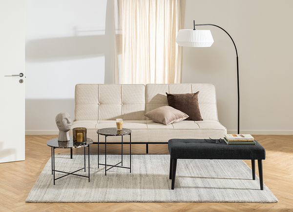 Beistelltisch Carwile - Marmor Braun - Durchmesser: 42 cm