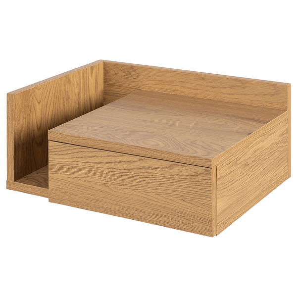 Hänge-Nachtkommode Tydol - Wildeiche Dekor