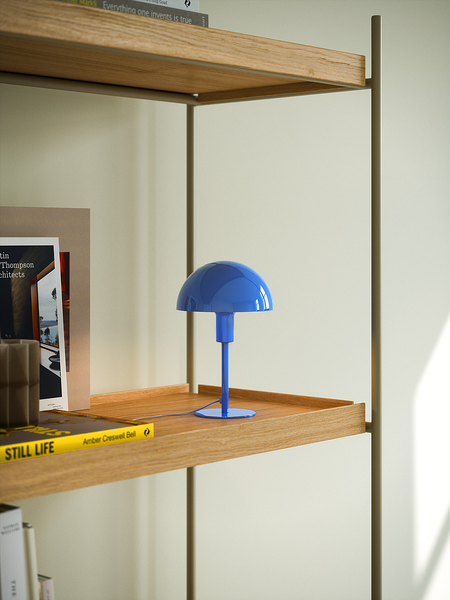 Tischleuchte Ellen Mini - Aluminium - 1-flammig - Blau