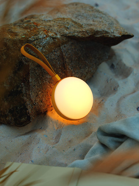Akkuleuchte Bring-To-Go - Polyester PVC - Gelb