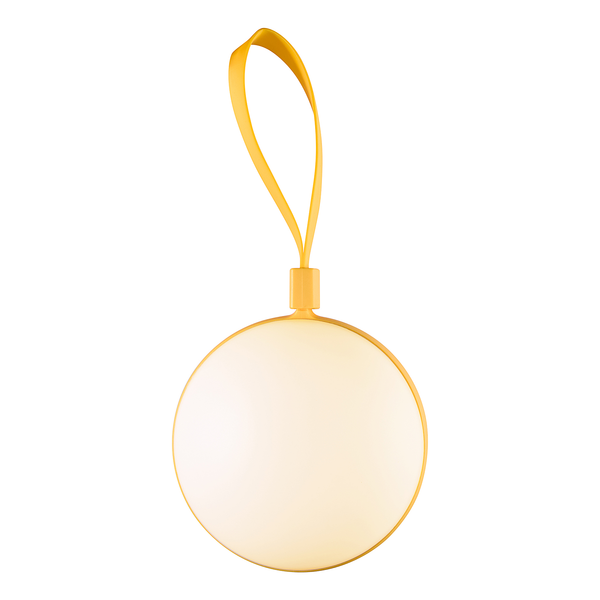 Akkuleuchte Bring-To-Go - Polyester PVC - Gelb