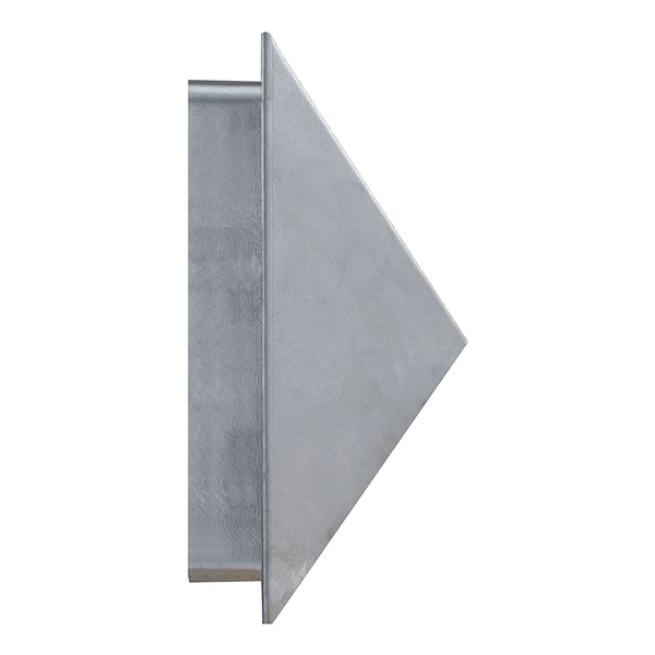 Wandleuchte Pontio - Stahl - Silber - 1-flammig - Silber
