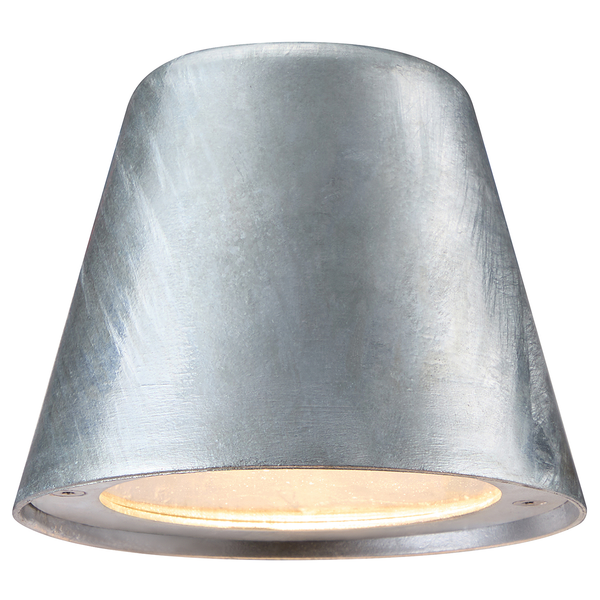 Wandleuchte Aleria - Edelstahl - Silber - 1-flammig