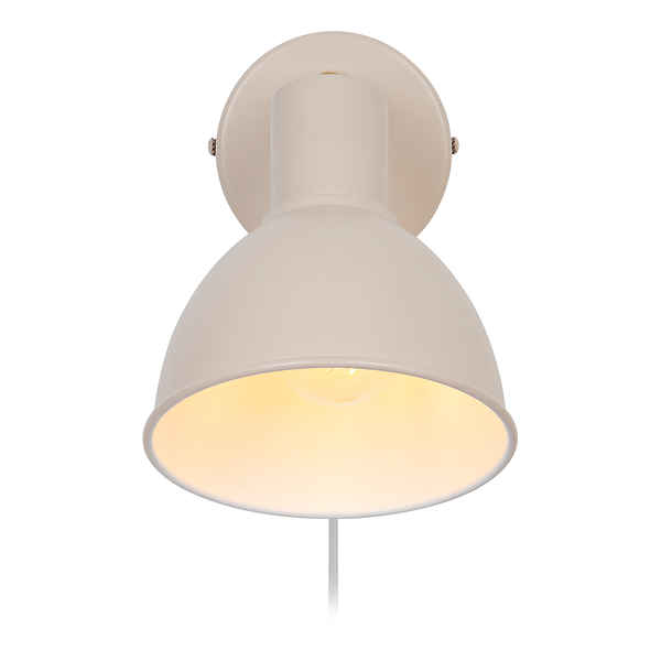 Wandleuchte Pop - Aluminium - Schwarz - 5-flammig - Beige