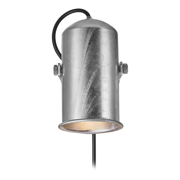 Klemmleuchte Porter - Aluminium - Silber - 1-flammig