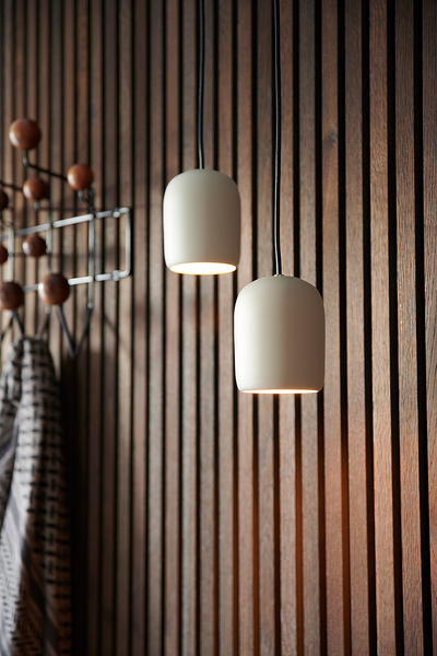 Pendelleuchte Notti 10 - Aluminium - 1-flammig - Taupe