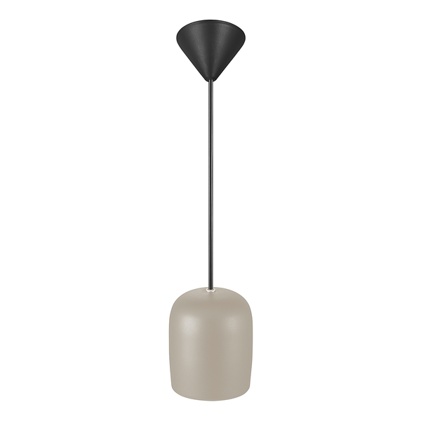 Pendelleuchte Notti 10 - Aluminium - 1-flammig - Taupe