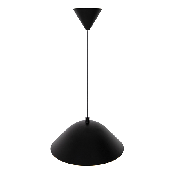 Pendelleuchte Freya - Aluminium - Schwarz - 1-flammig - Schwarz