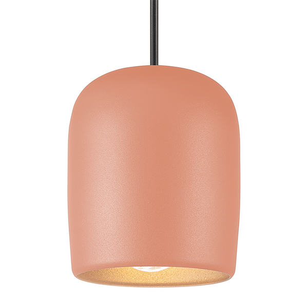 Pendelleuchte Notti 10 - Aluminium - 1-flammig - Terracotta