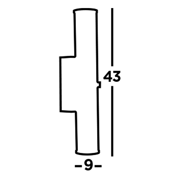 LED-Badleuchte Clamp - Stahl / Opalglas - Schwarz