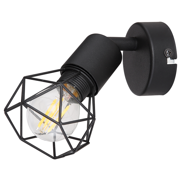Wandstrahler Xara I - Eisen - 1-flammig