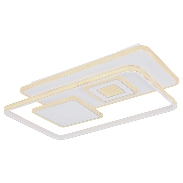 Deckenleuchte Roderick Typ C - Eisen / Acrylglas - 1-flammig