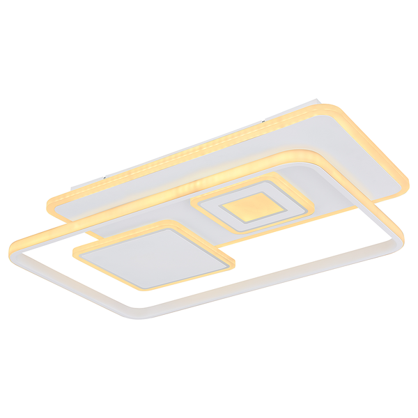 Deckenleuchte Roderick Typ C - Eisen / Acrylglas - 1-flammig