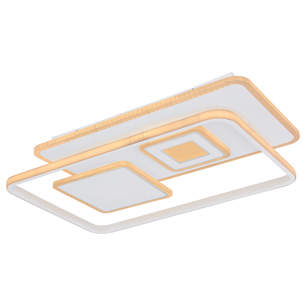 Deckenleuchte Roderick Typ C - Eisen / Acrylglas - 1-flammig