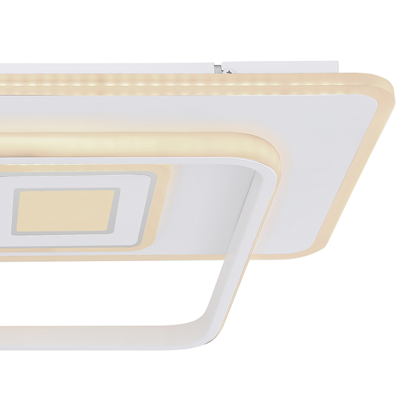 Deckenleuchte Roderick Typ C - Eisen / Acrylglas - 1-flammig