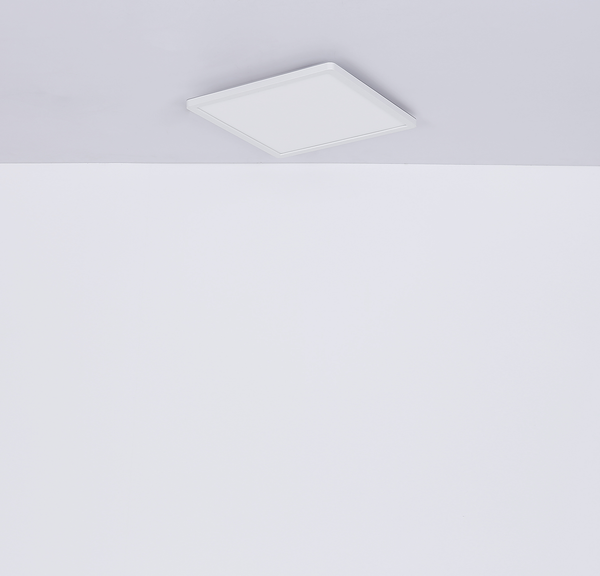 Deckenleuchte Sapana Typ B - Fiberglas - 1-flammig - Weiß