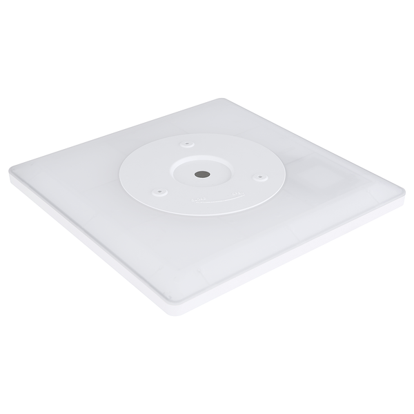 Deckenleuchte Sapana Typ B - Fiberglas - 1-flammig - Weiß