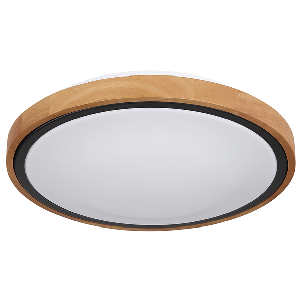 Deckenleuchte Bruno Typ A - Eisen / Acrylglas - 1-flammig - Durchmesser: 31 cm