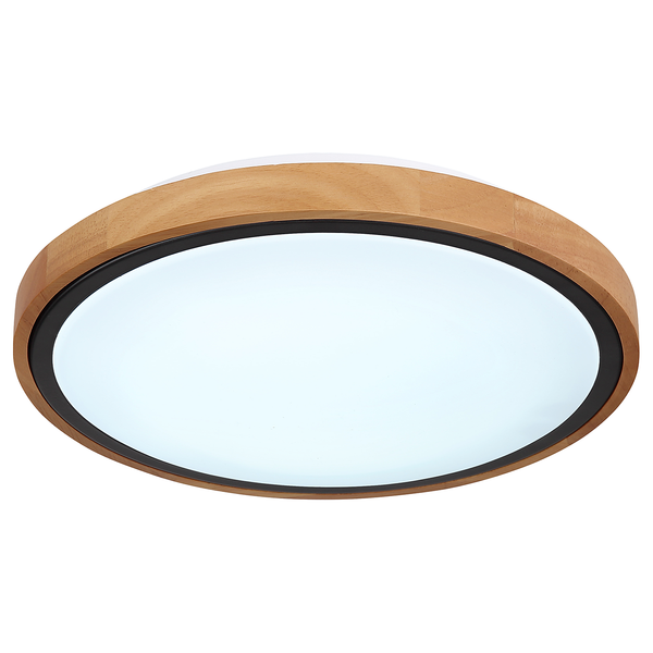 Deckenleuchte Bruno Typ A - Eisen / Acrylglas - 1-flammig - Durchmesser: 31 cm