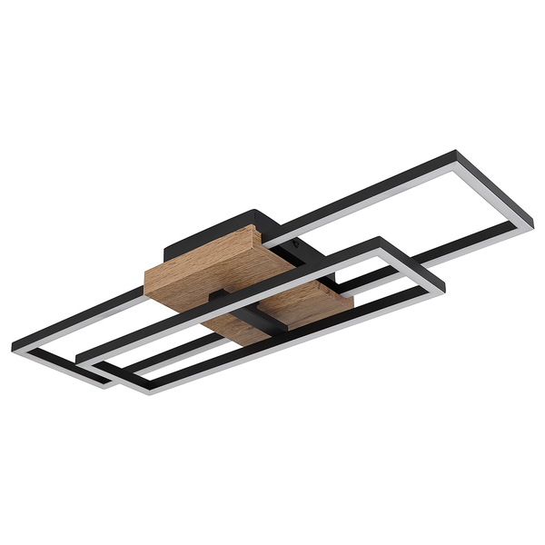 Deckenleuchte Kendra Typ A - Eisen / Acrylglas - 1-flammig