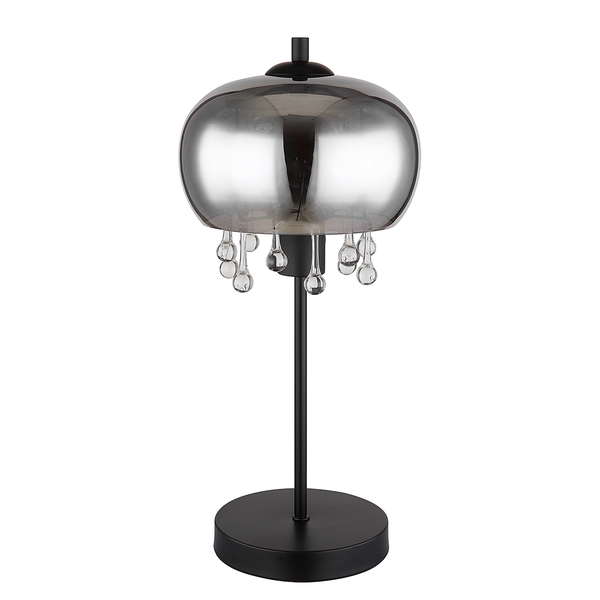 Tischleuchte Corry - Farbglas / Eisen - 1-flammig