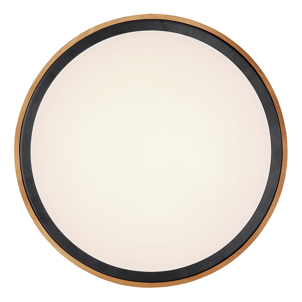 Deckenleuchte Bruno Typ A - Eisen / Acrylglas - 1-flammig - Durchmesser: 44 cm