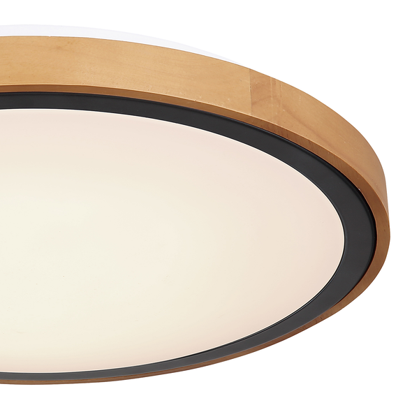 Deckenleuchte Bruno Typ A - Eisen / Acrylglas - 1-flammig - Durchmesser: 44 cm