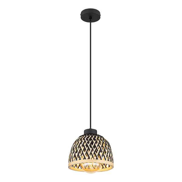 Pendelleuchte Colly Typ B - Eisen / Acrylglas - 1-flammig - Durchmesser: 20 cm