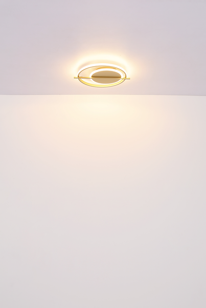 Deckenleuchte Reball Typ B - Aluminium / Acrylglas - 1-flammig