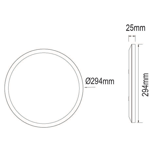 Deckenleuchte Sapana Typ A - Fiberglas - 1-flammig - Durchmesser: 29 cm