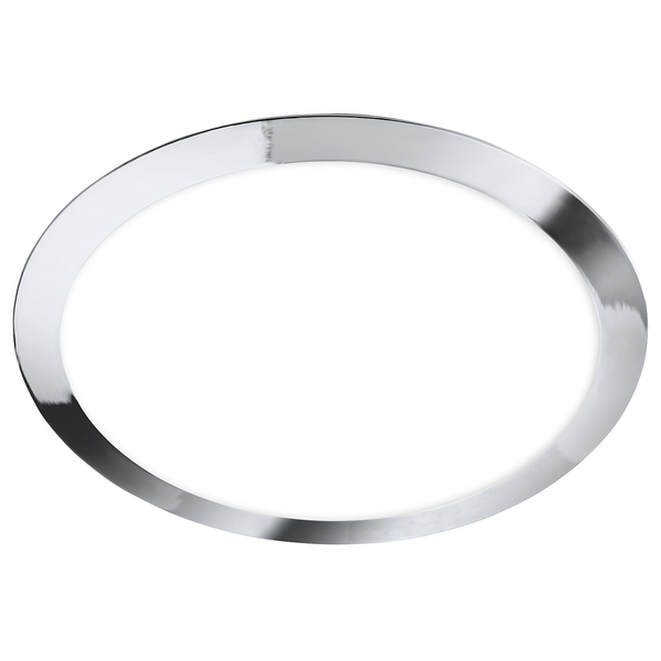 LED-Deckenleuchte Pevide - Polypropylen - 1-flammig - Chrom
