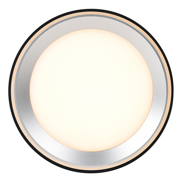 LED-Badleuchte Landon Smart - Stahl / PVC - 1-flammig - Schwarz - 13 x 14 cm