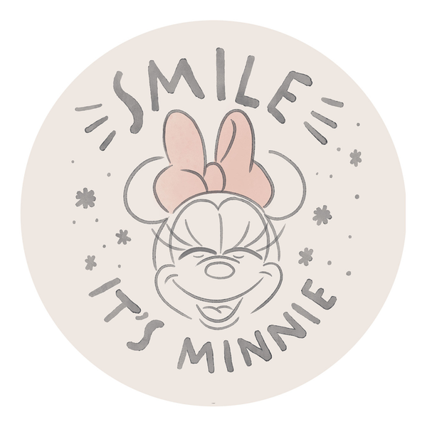 Wandtattoo Minnie Chubby Cheeks - Vlies