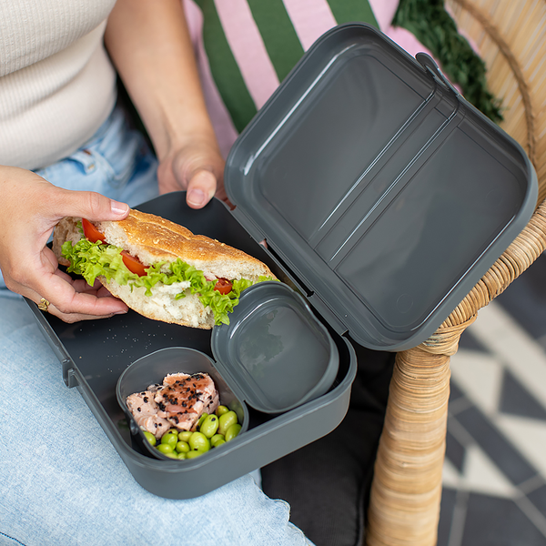 Lunchbox Pascal L - Polypropylen - Grau