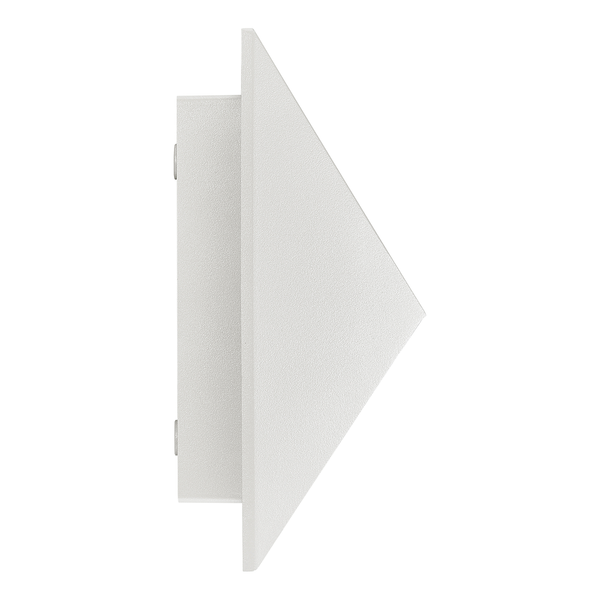 Wandleuchte Pontio - Aluminium - 2-flammig - Weiß