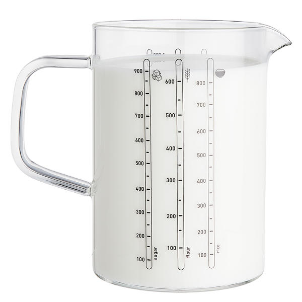 Messbecher RECIPE - Glas - Transparent