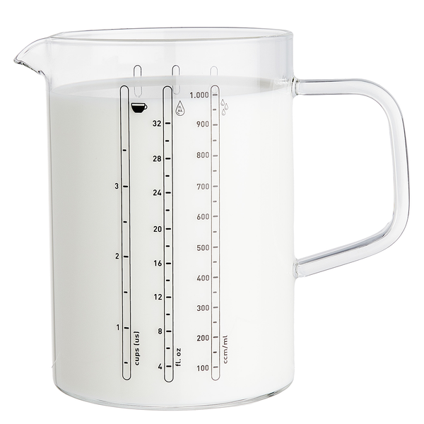 Messbecher RECIPE - Glas - Transparent
