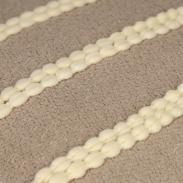Kissenbezug Lines - Polyester - Beige - Beige